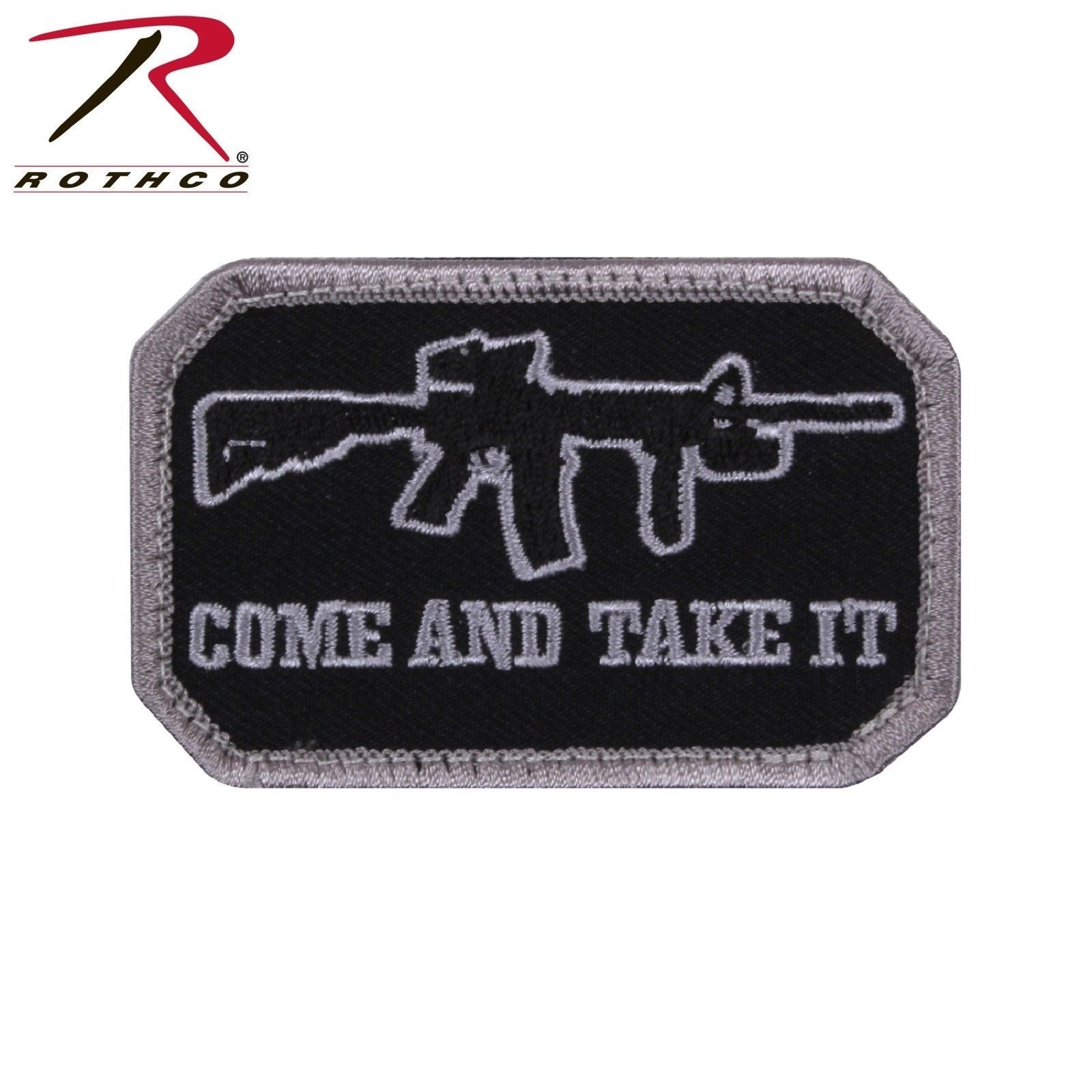 Come & Take It Black Out Patch - Tactical Patches for 5.11® Gear