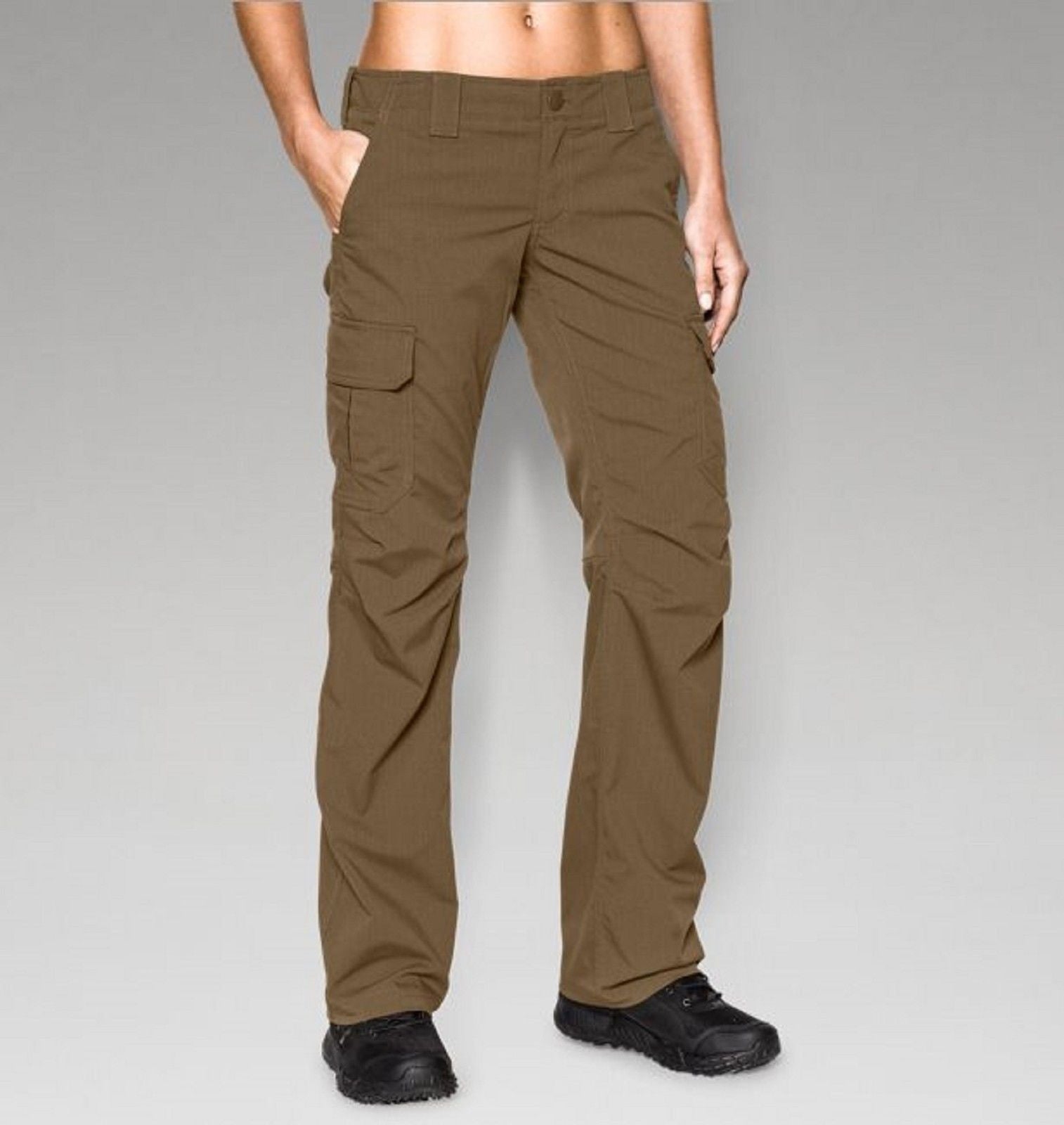 Under Armour Womens Tactical Patrol Pants 1254097-220 Coyote Brown New  Retail 80