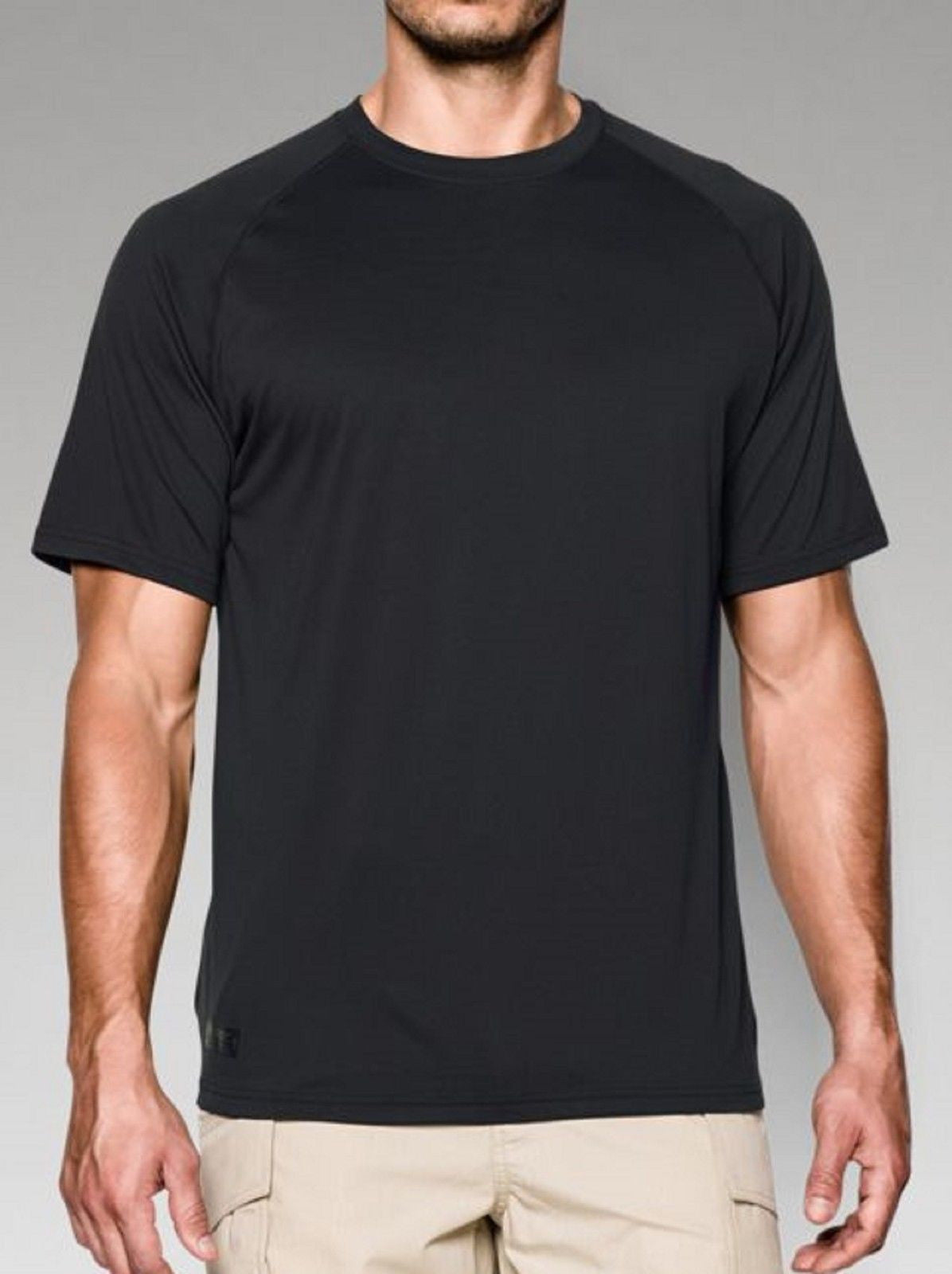 Under Armour, HeatGear Armour Fitted Short Sleeve Training Top Mens, Short Sleeve Performance T-Shirts