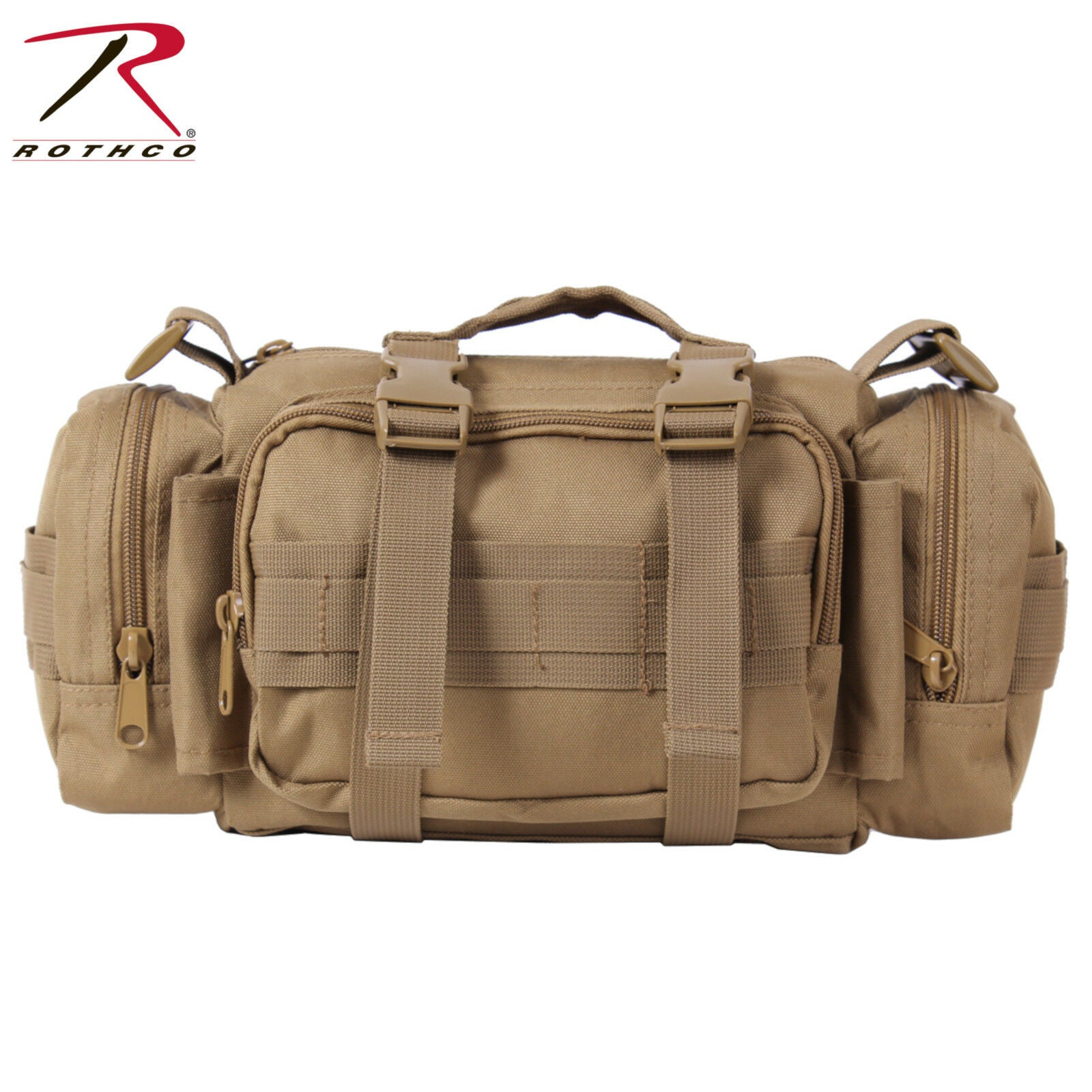 Rothco Fast Access Tactical Trauma Kit-Bag - Includes Over 80