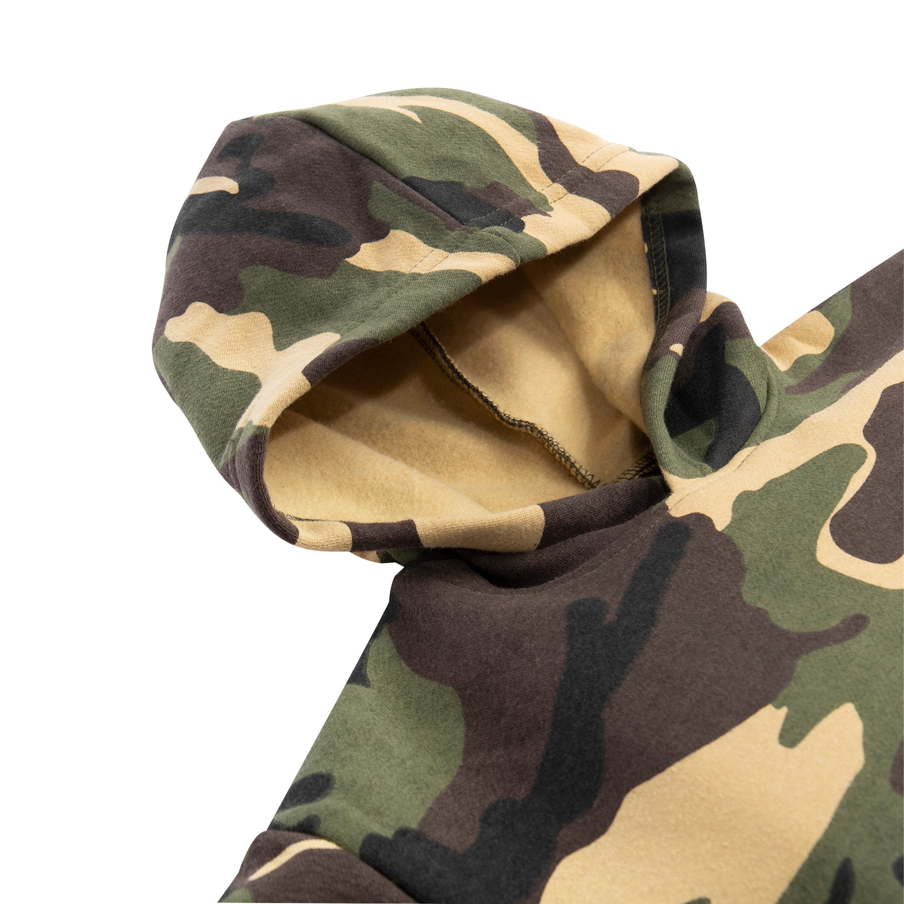 Kids Camo Hoodie Army Marine Woodland Camouflage Pull Over