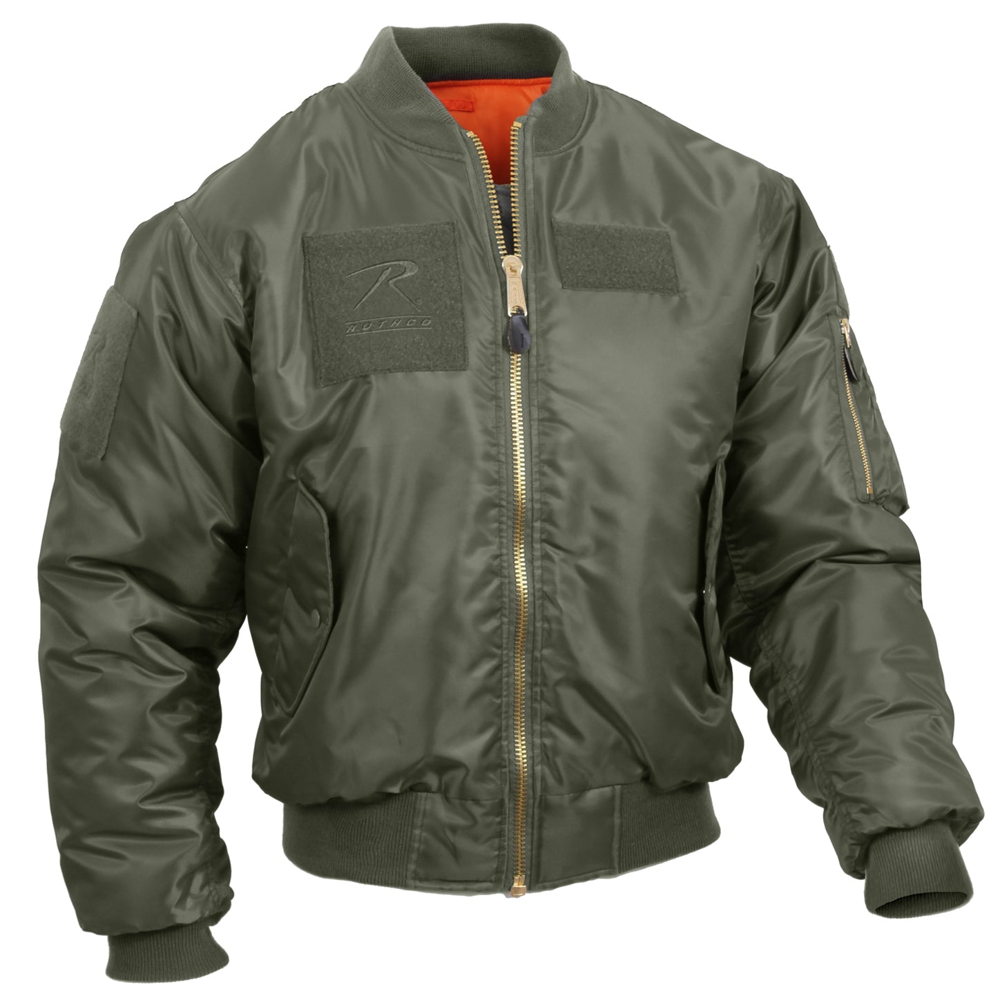 Rothco MA-1 Flight Jacket With Patches – Grunt Force