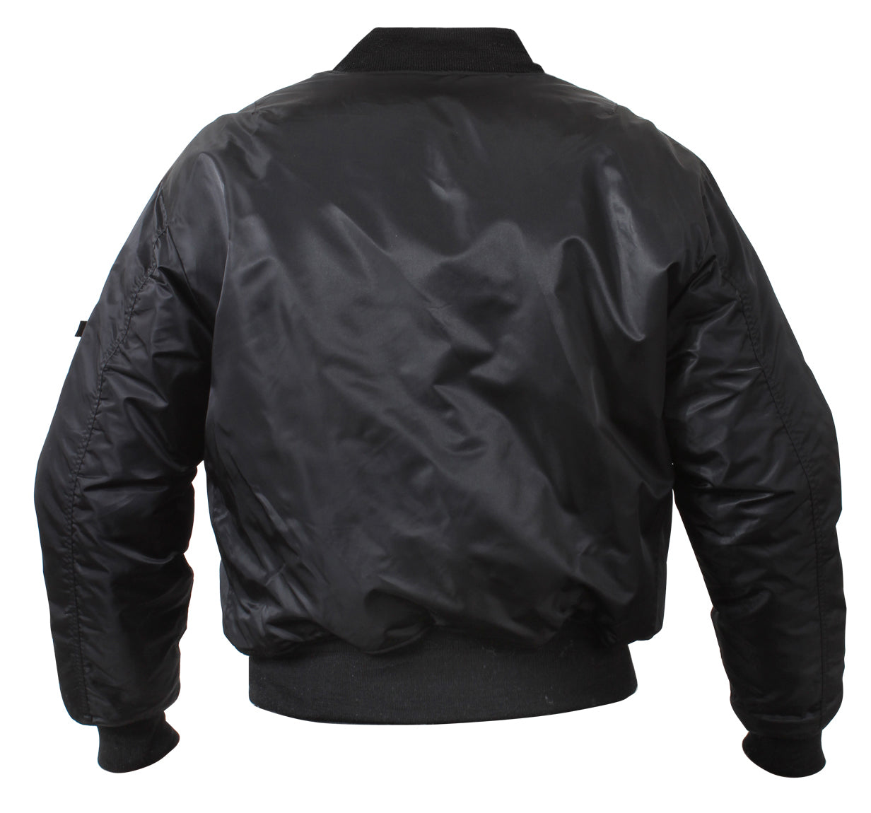 Concealed Carry MA-1 Flight Jacket - Mens Black GI Type CCW Winter