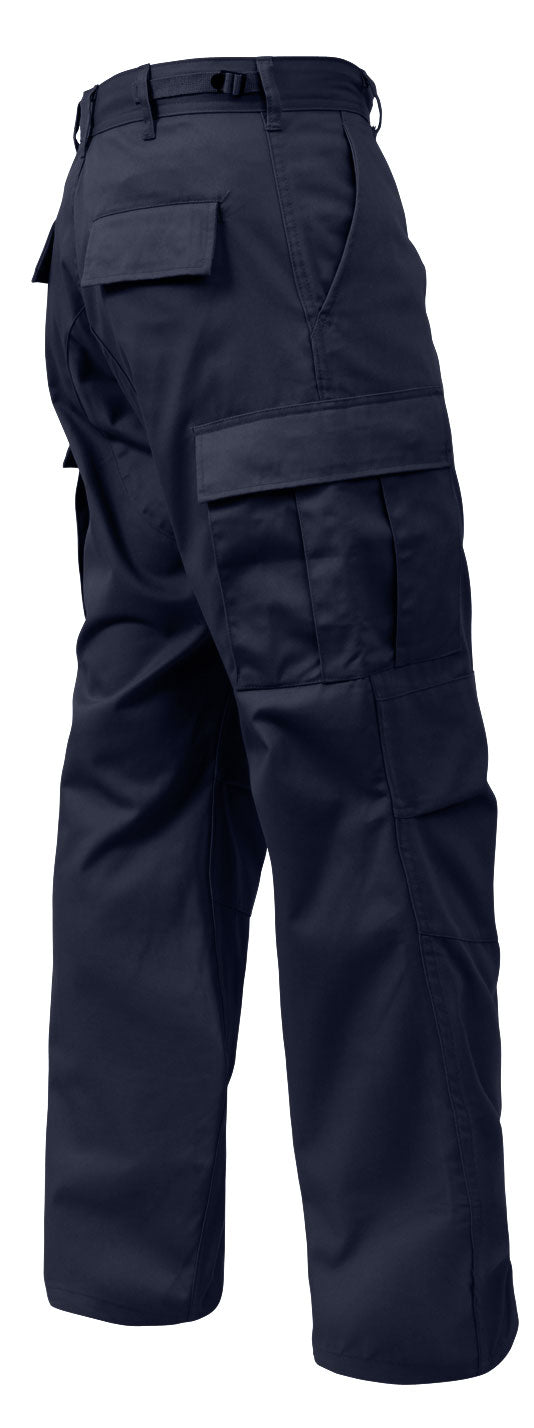 Men's Navy Blue Fatigue Pant - Rothco 6 Pocket Tactical BDU Work