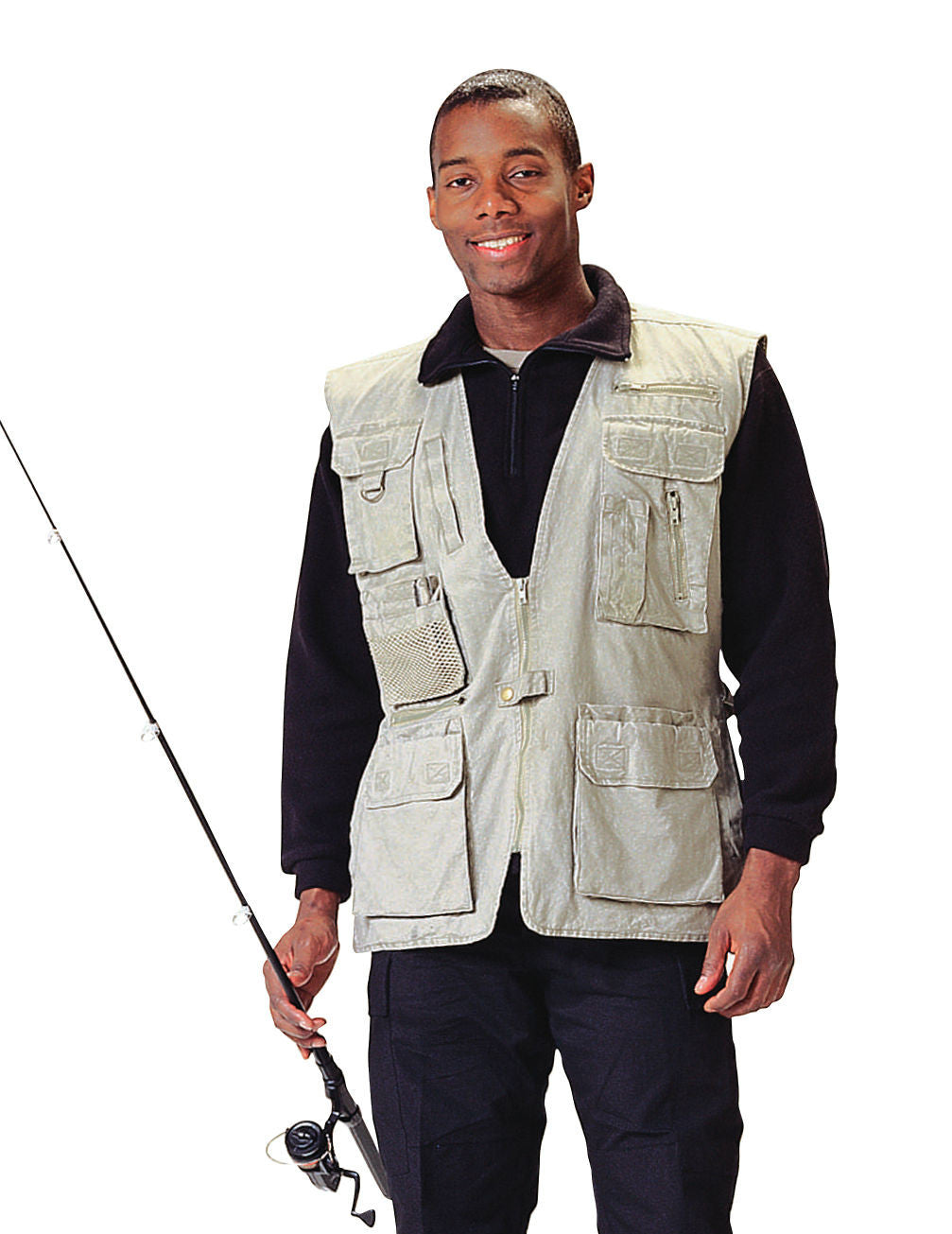 Concealed Tactical Vest Safari Explorer Travel Fishing Hunting Camping Vest